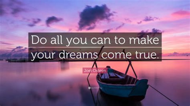 Can dreams continue?