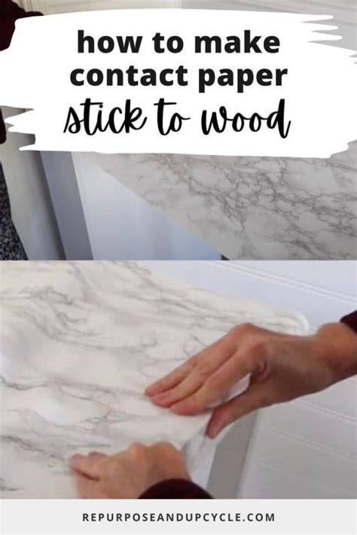 Can you use contact paper on furniture?