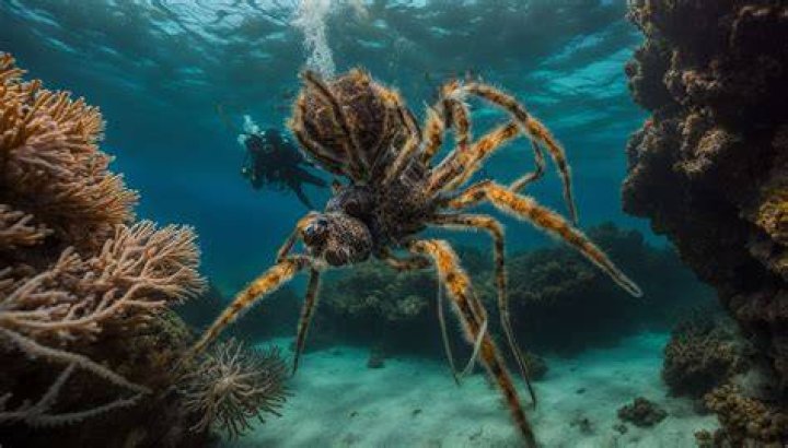 Do spiders live in the ocean?