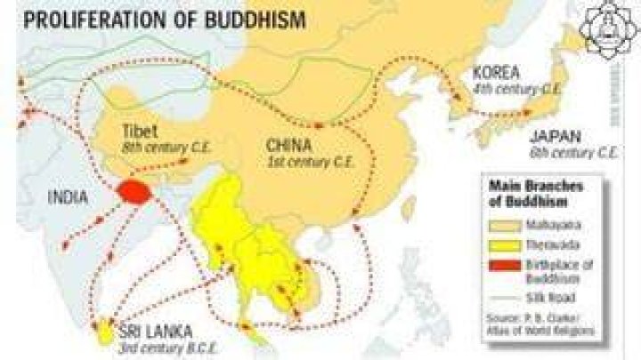 How and why did Buddhism spread to other lands?