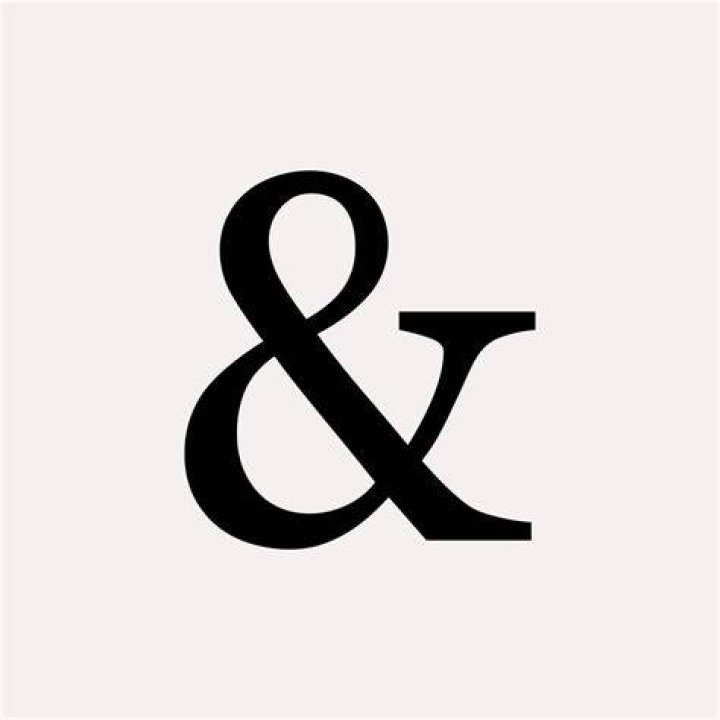 How did ampersand get its name?
