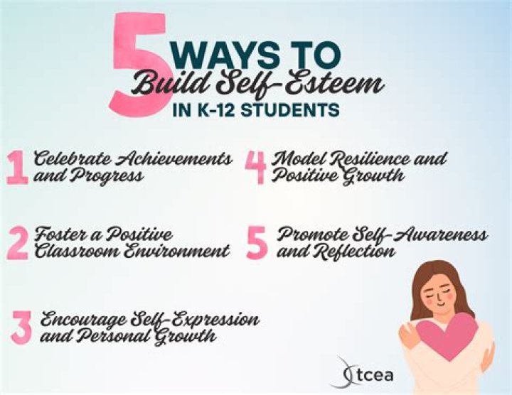 How do you develop self esteem within students?