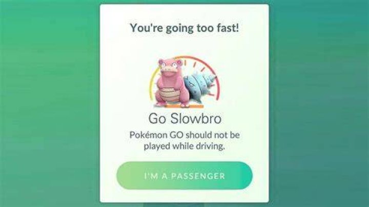 How fast is too fast for Pokemon go?