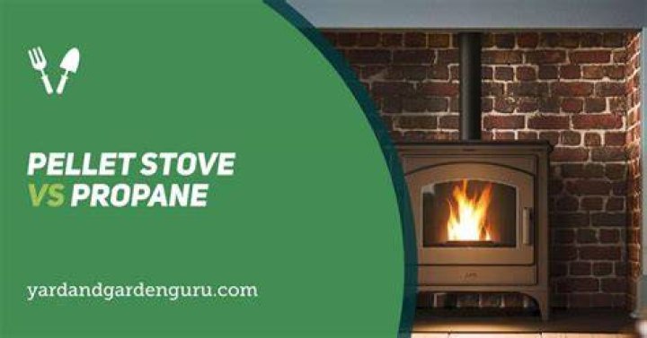Is a pellet stove cheaper than propane?