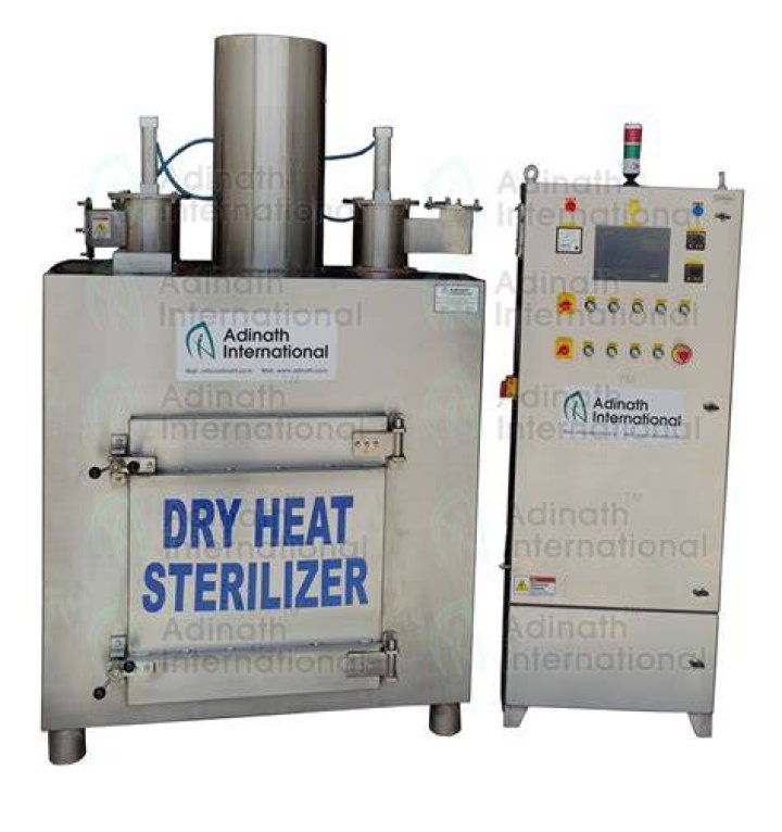 What are two types of dry heat sterilization?
