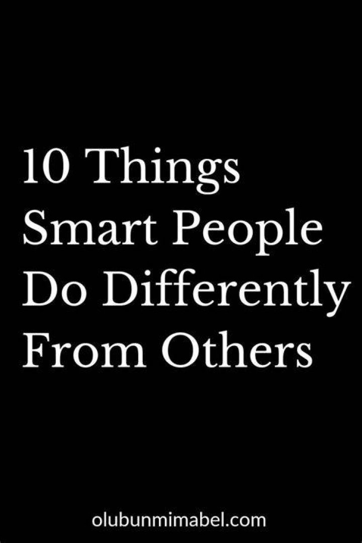 What do you call a person who likes smart people?