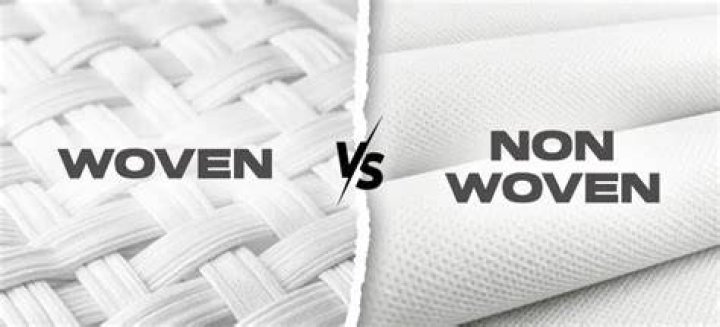 What is the difference between woven and non woven?