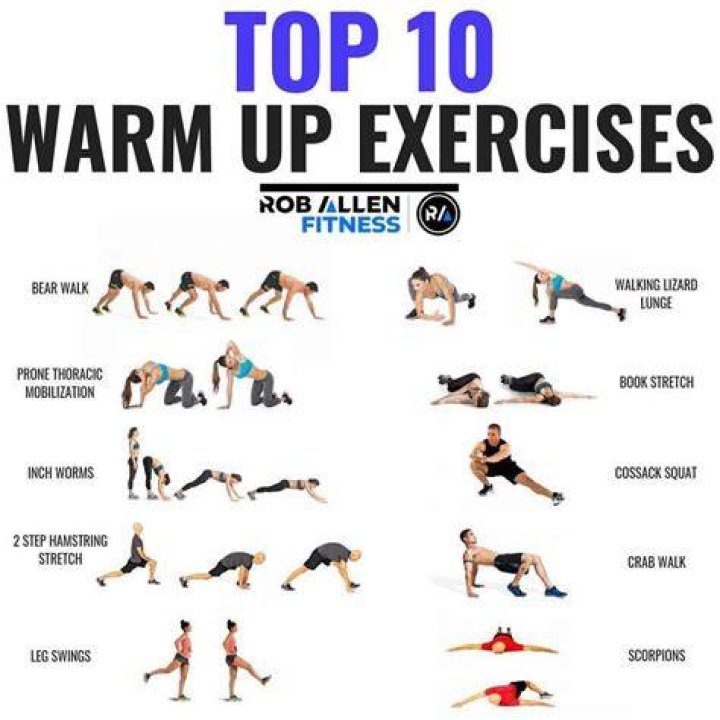 What should a good warm up include?