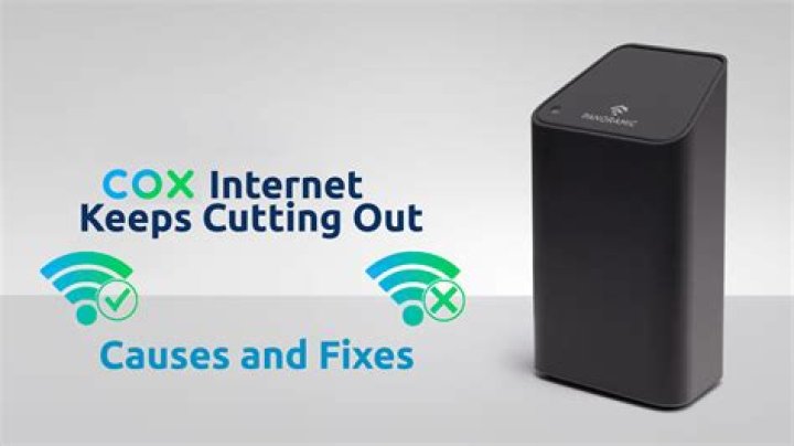 What to do when Internet keeps cutting out?