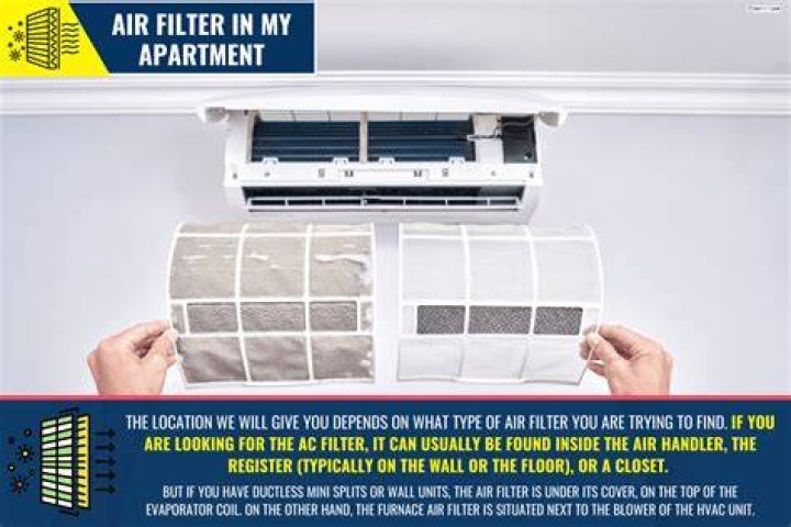 Where is my air filter in my apartment?