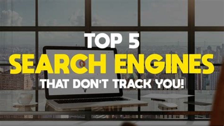 Which search engines do not track?